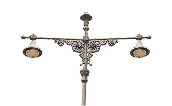 DECORATIVE DOUBLE ARM