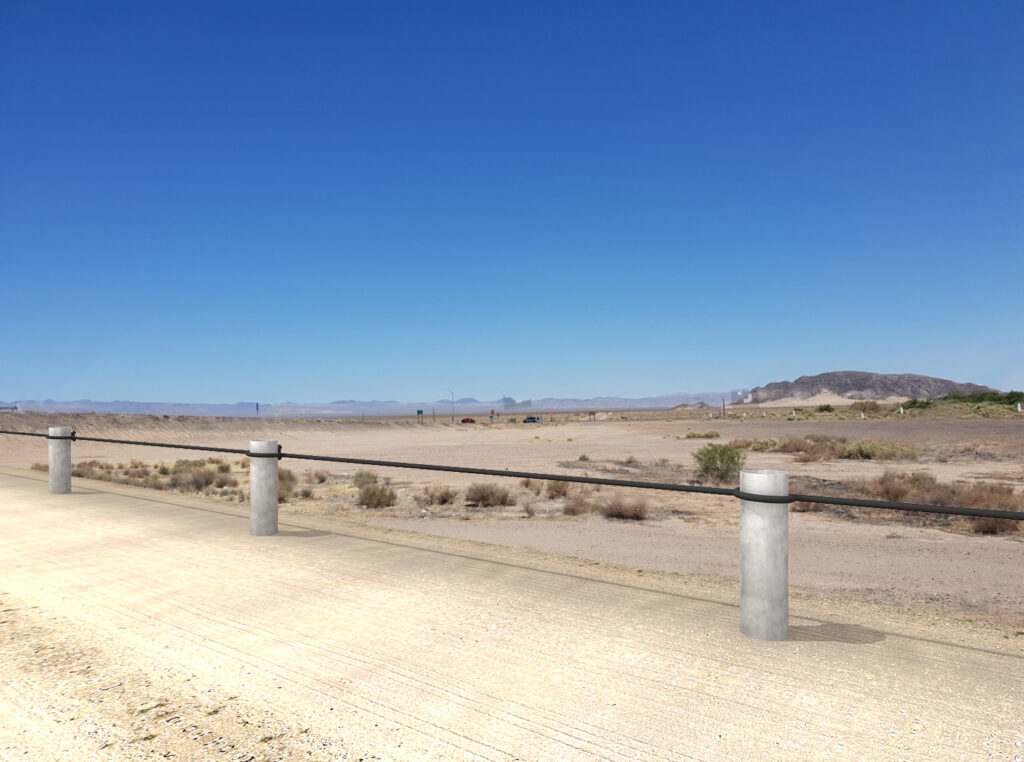 A-1 Alcazar Anti-Vehicle Rope Barrier